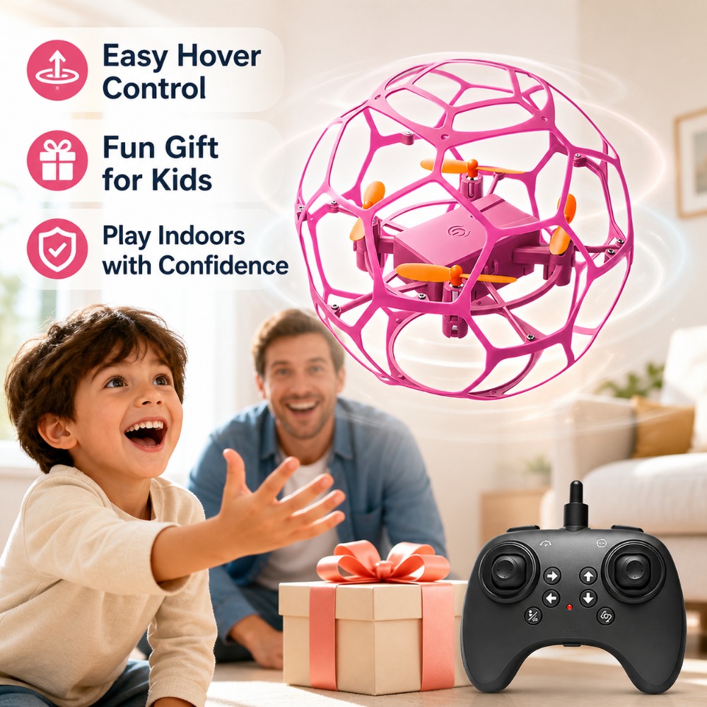 Kids Toys Under £5 - طائرة بدون طيار على شكل كرة
