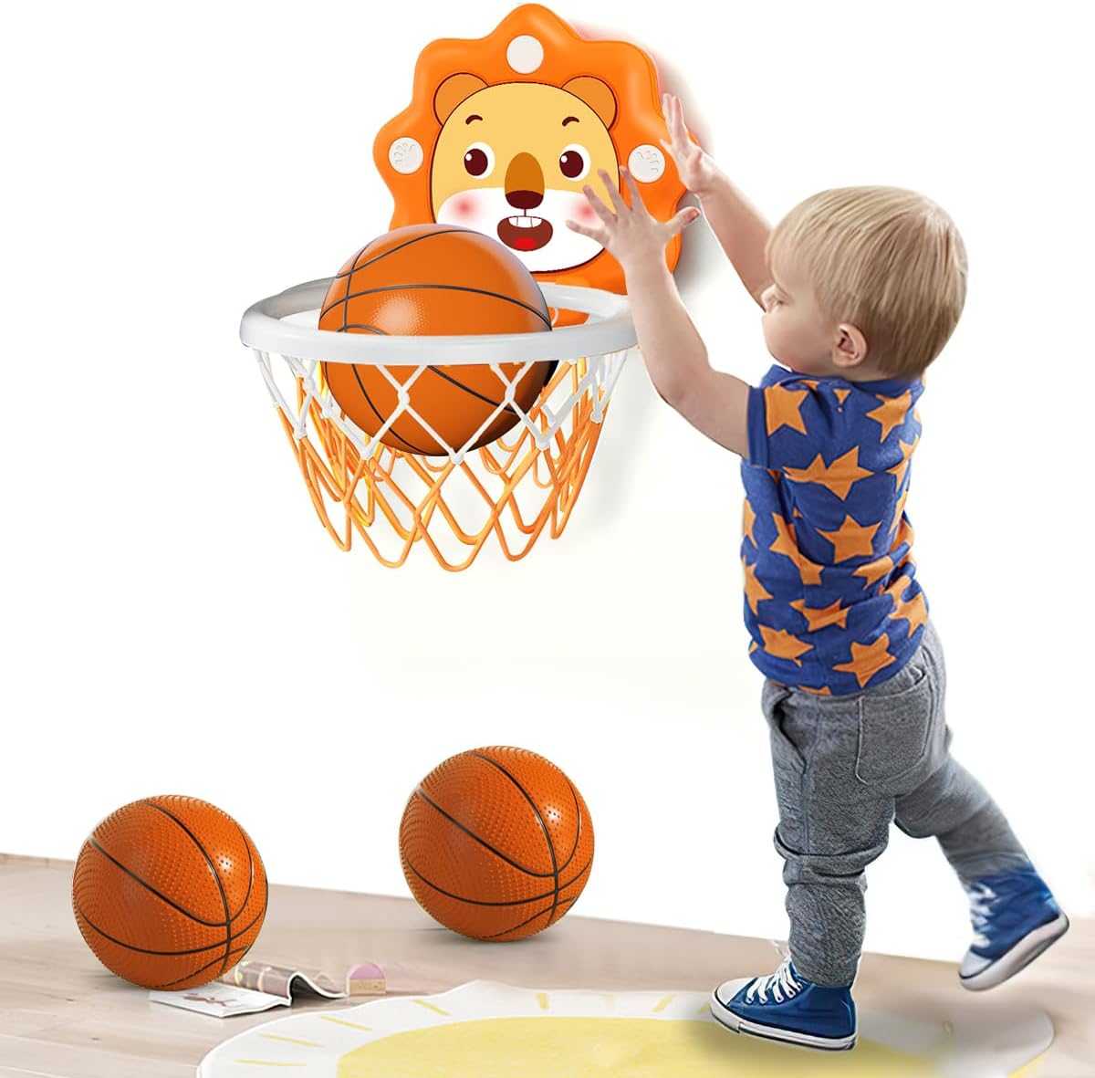 Basketball Hoop Kids Indoor - طوق كرة سلة صغير داخلي للأطفال