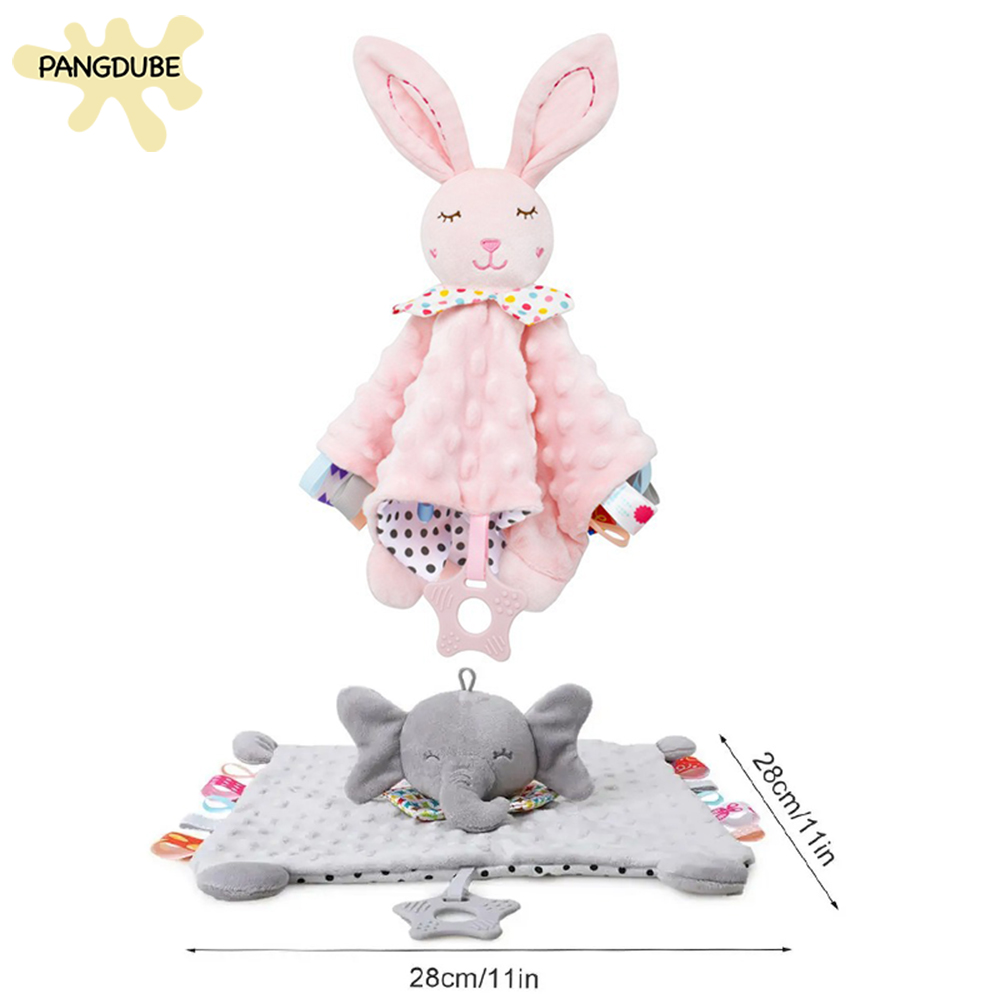 Kids Toys Elephant - PANGDUBE بطانية أمان للأطفال على شكل