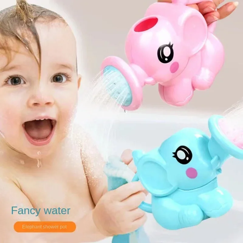 Kids Toys Elephant - مرشات استحمام بلاستيكية للأطفال ، لعبة
