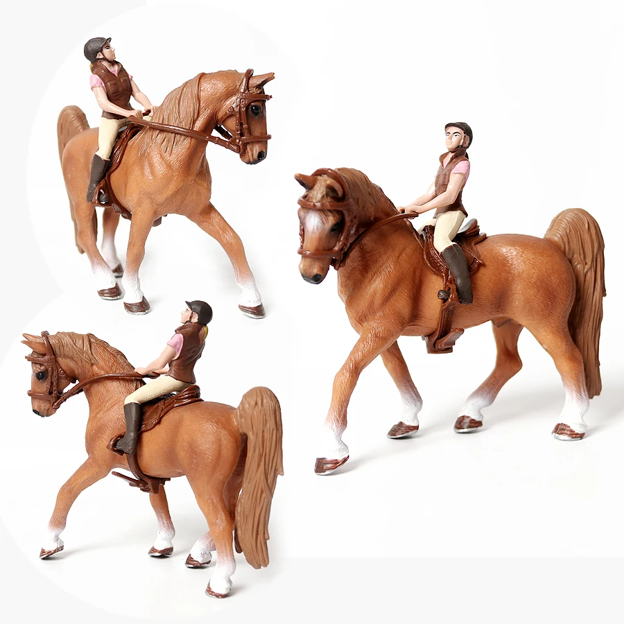 Kids Toys Reviews - مجموعة ألعاب الخيول للأطفال مع راكب