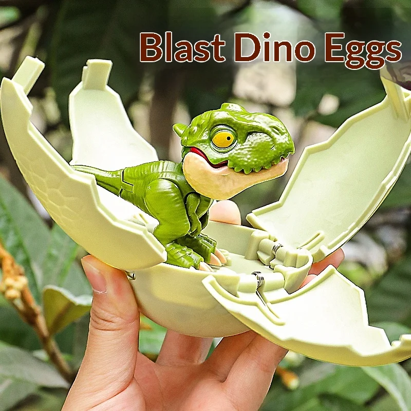 Kids Toys Dinosaur - بيضة ديناصور قابلة للتشكيل مع لعبة