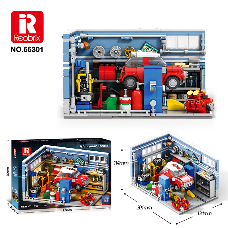 Kids Toys Shop - محل إصلاح سيارات، نموذج سيارة من