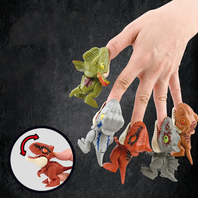Kids Toys Dinosaur - 5 قطع من دمى الديناصورات الكرتونية