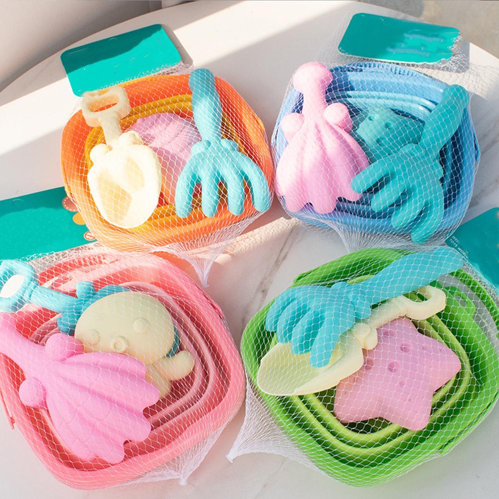 دلو قابل للطي ألعاب الشاطئ الص - مراجعة Kinetic Sand Mold وسعره