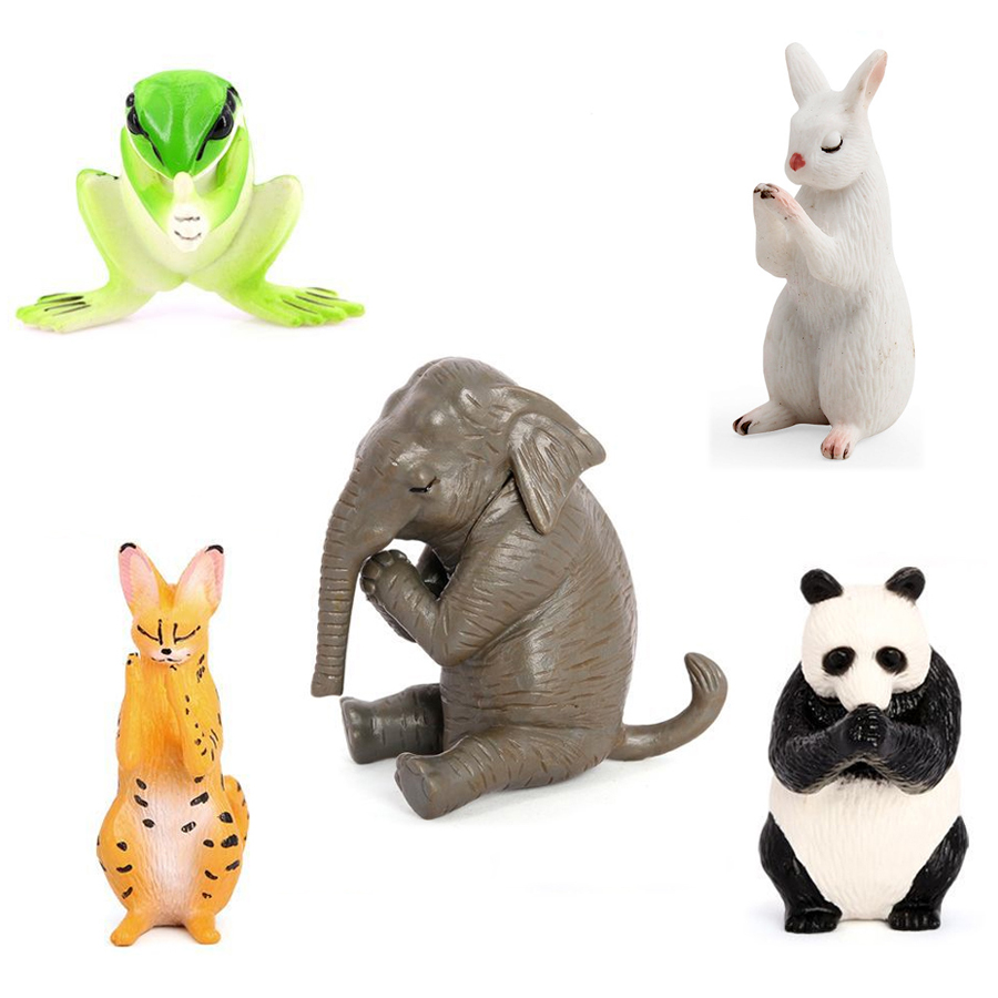 نماذج حيوانات واقعية على شكل ض - مراجعة Kids Toys Under £5 وسعره