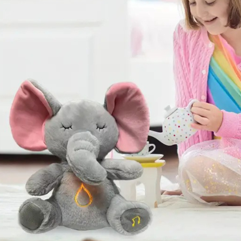 حار بيع متوهجة التنفس الموسيقى - مراجعة Kids Toys Elephant وسعره