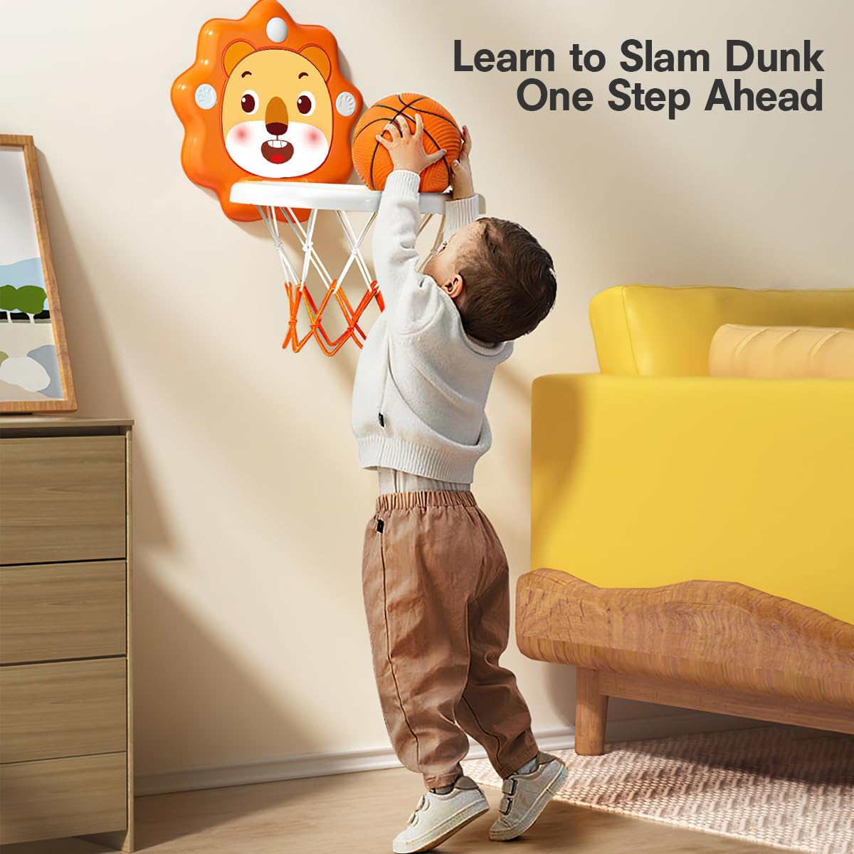طوق كرة سلة صغير داخلي للأطفال - مراجعة Basketball Hoop Kids Indoor وسعره