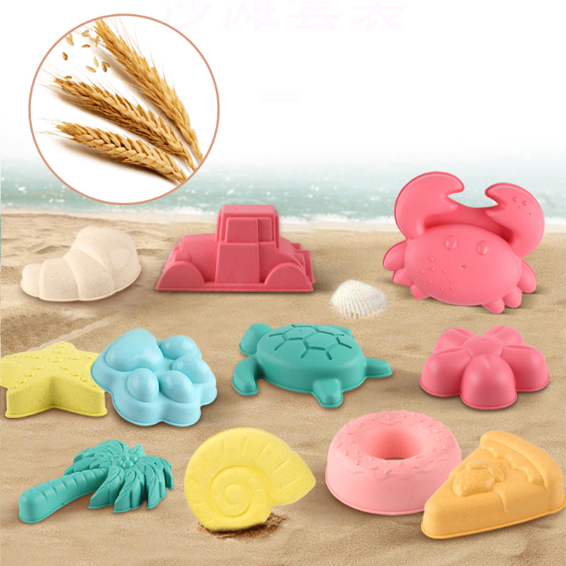 مجموعة ألعاب الشاطئ المكونة من - مراجعة Kinetic Sand Mold وسعره