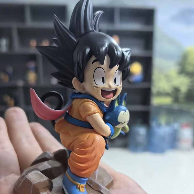 تمثال شخصية غوكو وبار من دراغو - مراجعة Kids Toys Japan وسعره