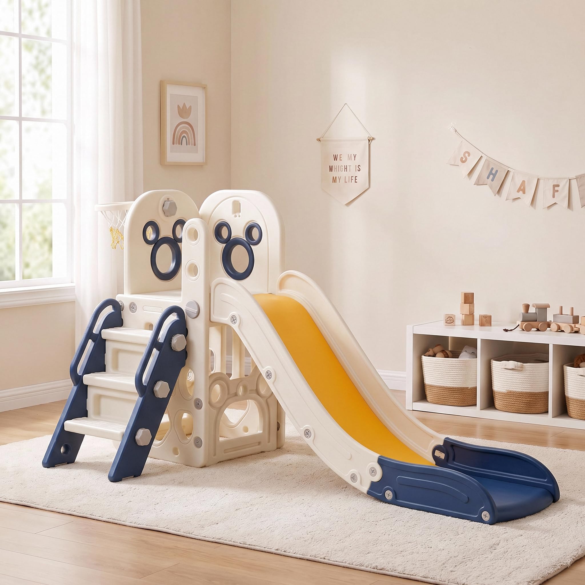 مجموعة ألعاب للأطفال 6 في 1، ز - مراجعة Basketball Hoop Kids Indoor وسعره