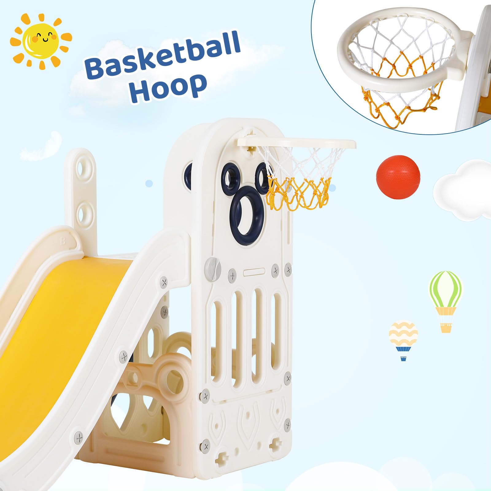 مجموعة ألعاب للأطفال 6 في 1، ز - مراجعة Basketball Hoop Kids Indoor وسعره