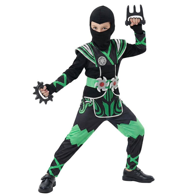 زي النينجا الأخضر للأطفال مع م - مراجعة Kids Toys Japan وسعره