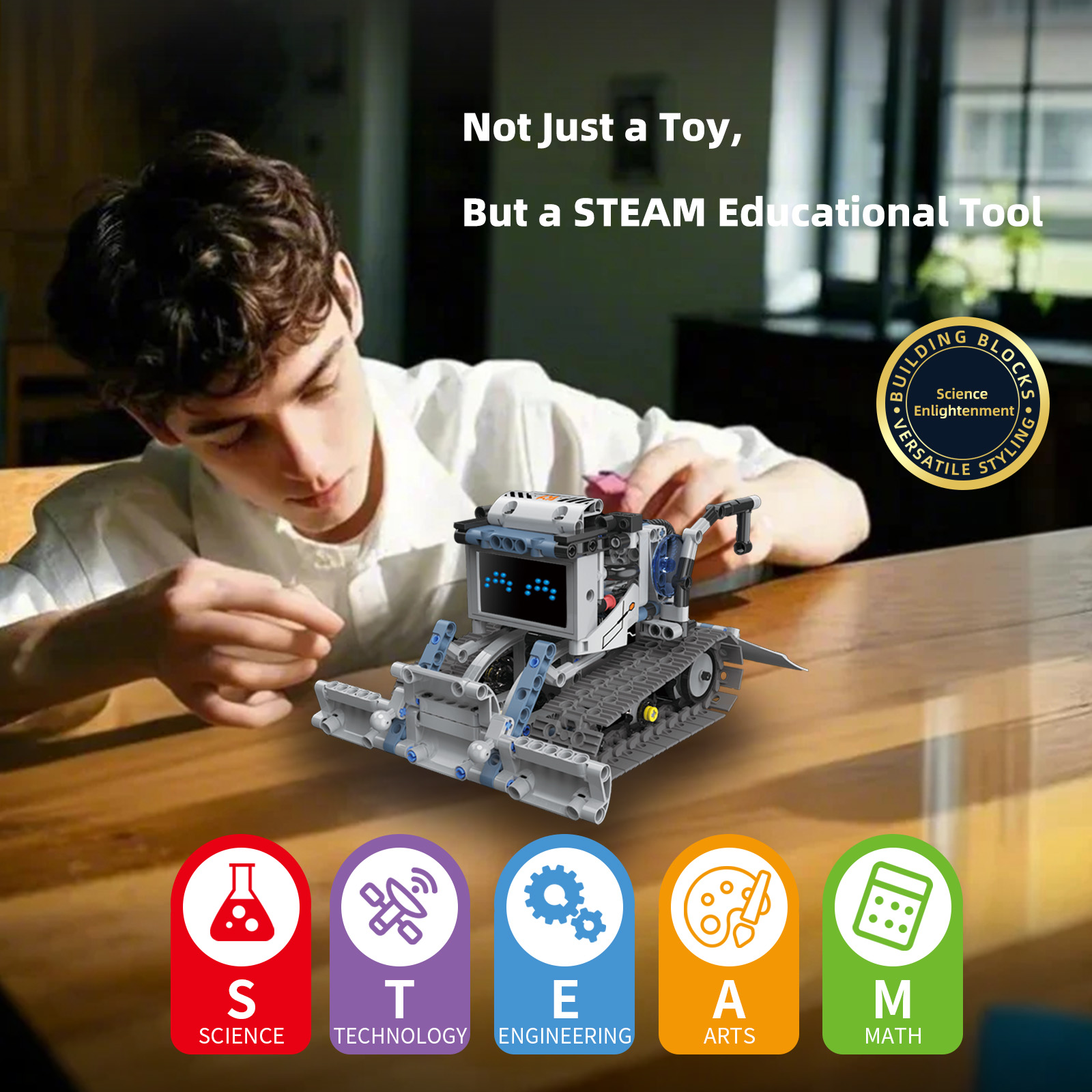 مجموعة بناء روبوت 5 في 1، مجمو - مراجعة Kids Toys Under £5 وسعره