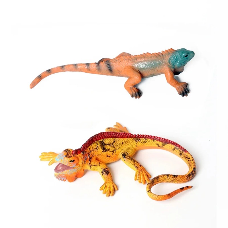 مجسمات حيوانات الزواحف: سحلية  - مراجعة Kids Toys Reviews وسعره
