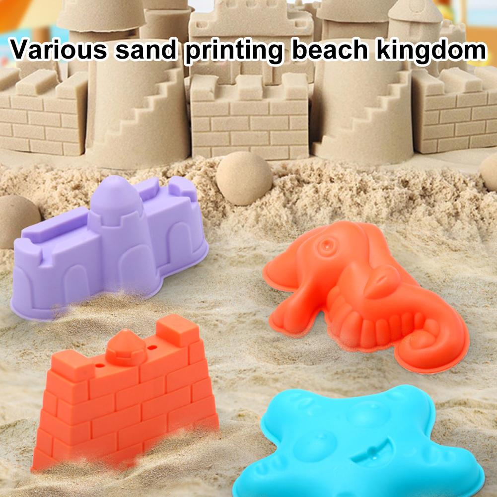 مجموعة ألعاب شاطئية للأطفال مك - مراجعة Kinetic Sand Mold وسعره