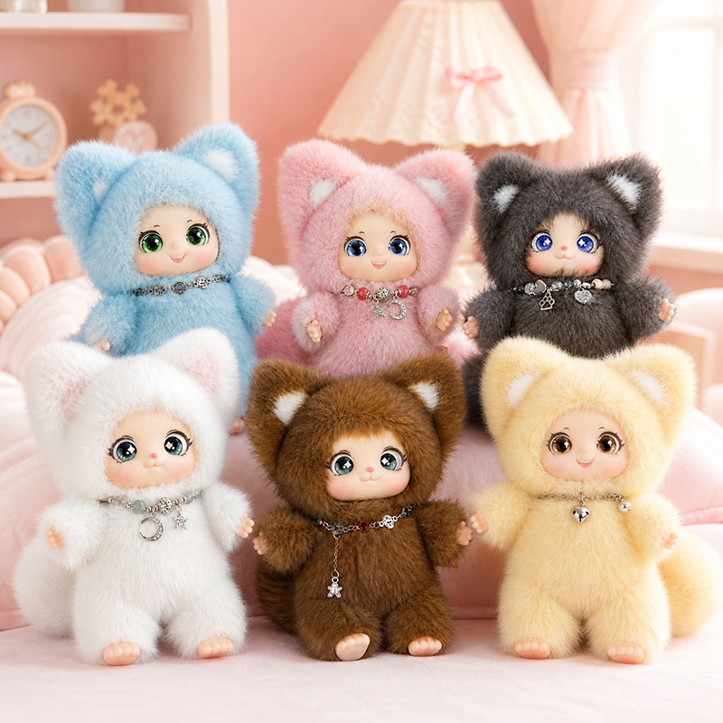 دمية ثعلب عائلية لطيفة جديدة ب - مراجعة Kids Toys Doll وسعره