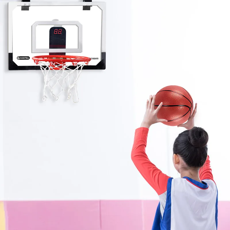 طوق كرة سلة صغير للأطفال مع لو - مراجعة Basketball Hoop Kids Indoor وسعره