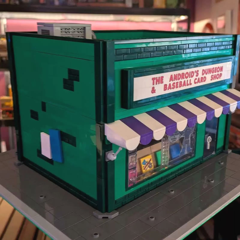 مكعبات بناء MOC، نموذج متجر شا - مراجعة Kids Toys Shop وسعره