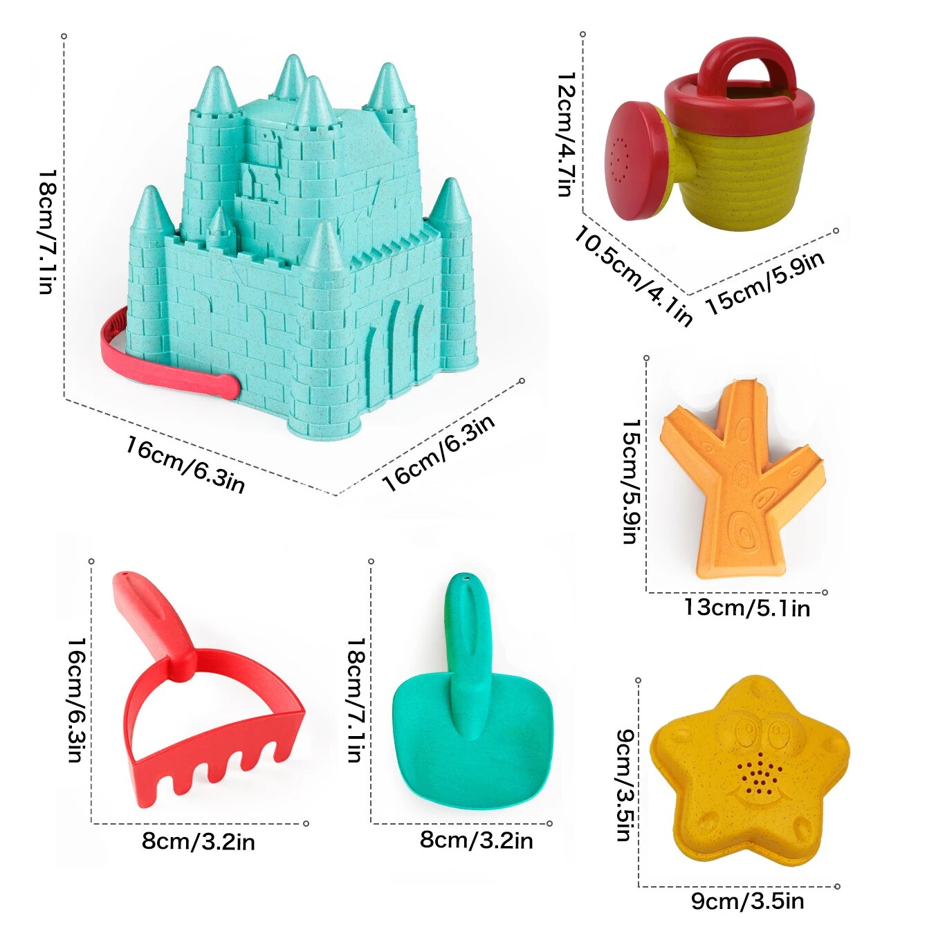 ألعاب حفر الرمال لقلعة الشاطئ  - مراجعة Kinetic Sand Mold وسعره
