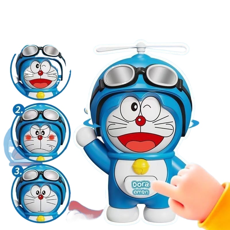دمية دورايمون متغيرة الوجه، لع - مراجعة Kids Toys Doll وسعره