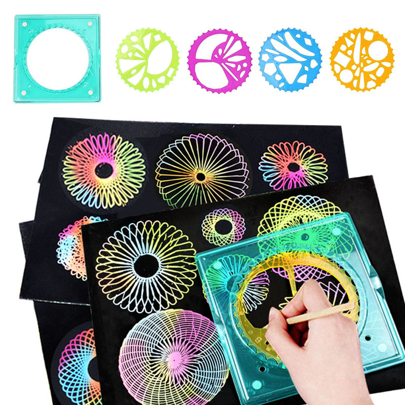 مسطرة هندسية حلزونية 5 في 1 مع - مراجعة Kids Toys Under £5 وسعره