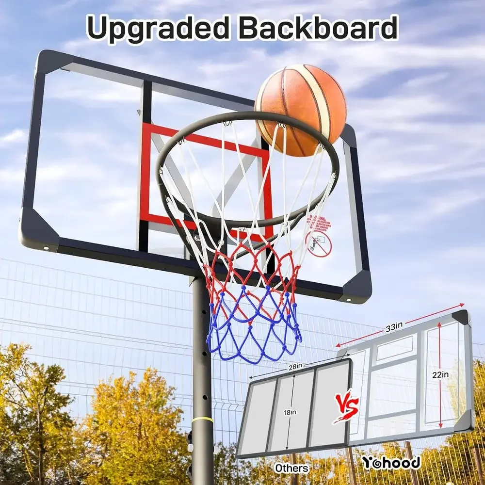حلبة كرة سلة محمولة قابلة لتعد - مراجعة Basketball Hoop Kids Indoor وسعره
