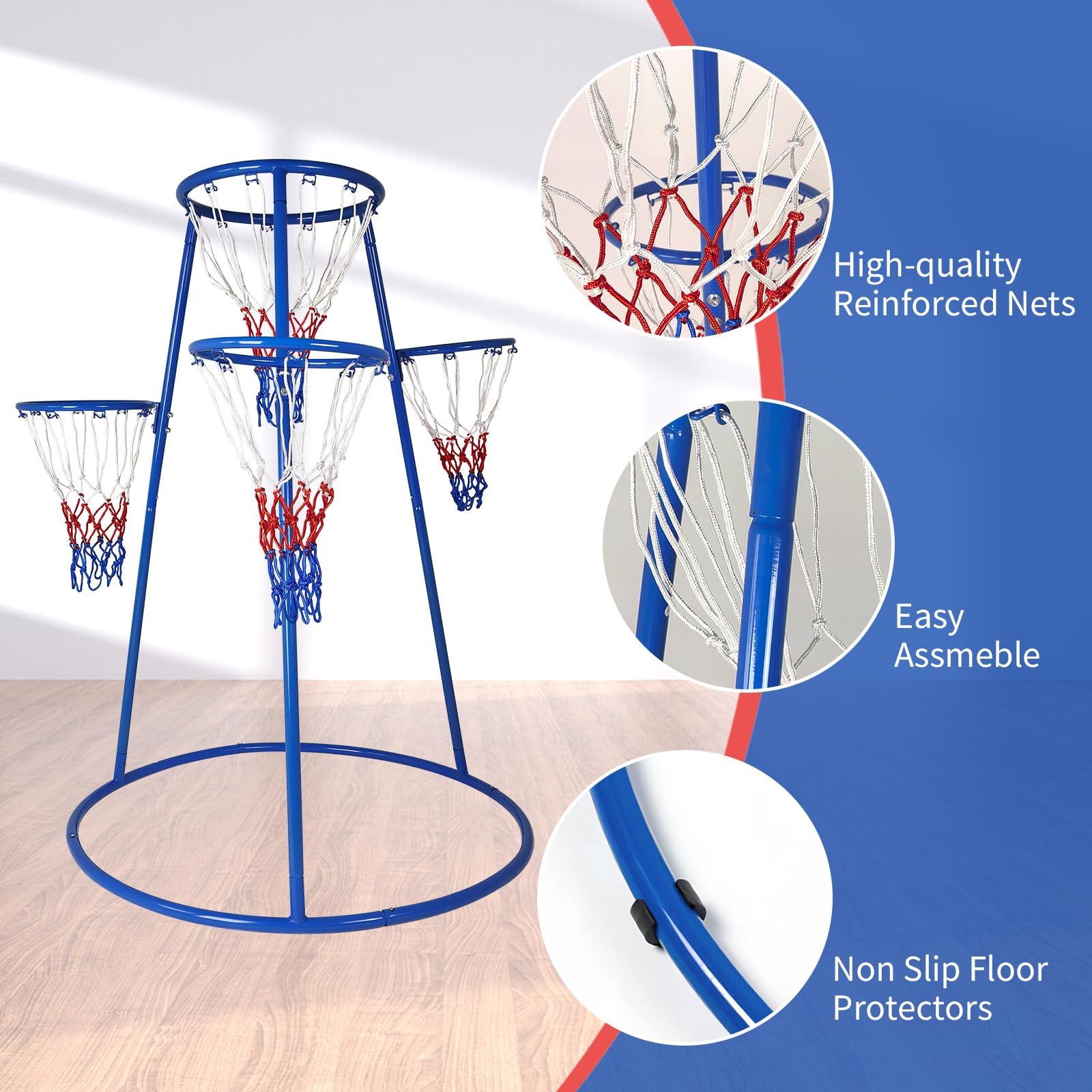 مجموعة كرة سلة للأطفال الصغار  - مراجعة Basketball Hoop Kids Indoor وسعره
