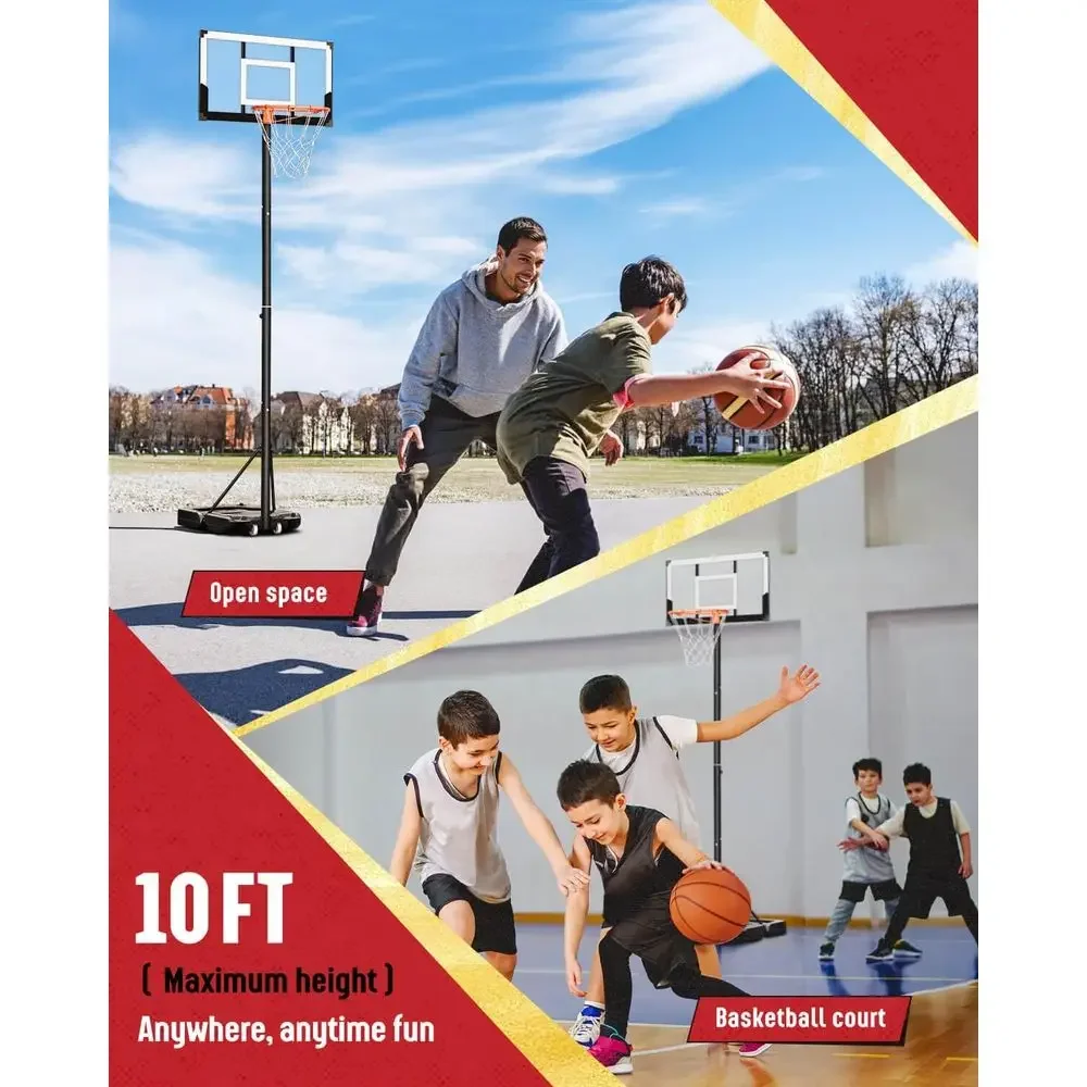 حلبة كرة سلة خارجية قابلة للتع - مراجعة Basketball Hoop Kids Indoor وسعره