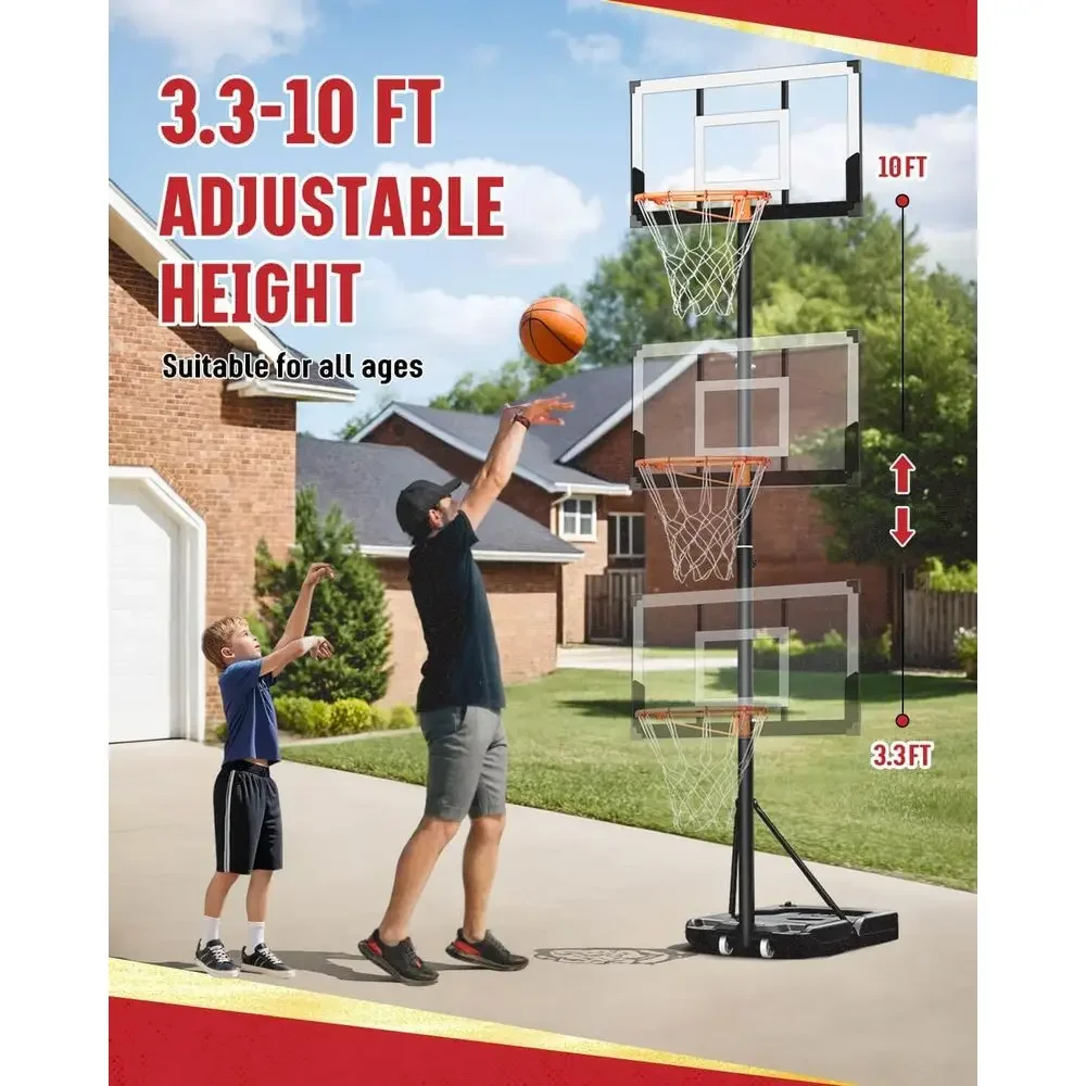 حلبة كرة سلة خارجية قابلة للتع - مراجعة Basketball Hoop Kids Indoor وسعره