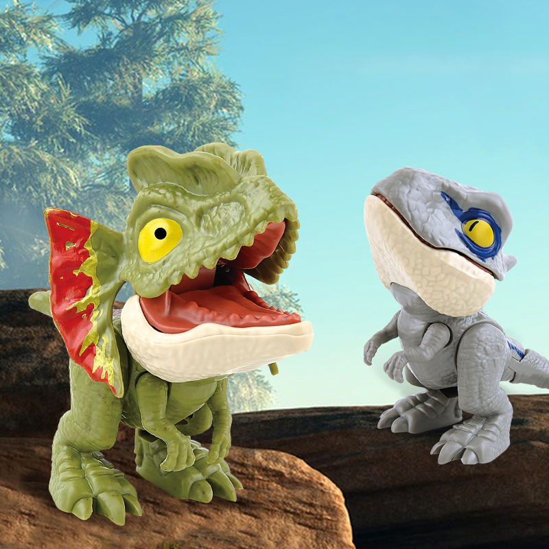 5 قطع من دمى الديناصورات الكرت - مراجعة Kids Toys Dinosaur وسعره