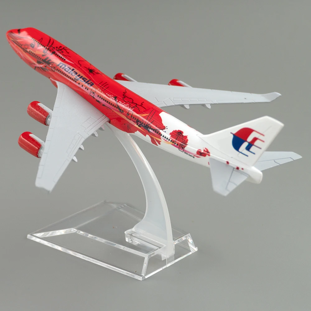 1/400 مقياس الطائرات بوينغ 747 - مراجعة Kids Toys Malaysia وسعره