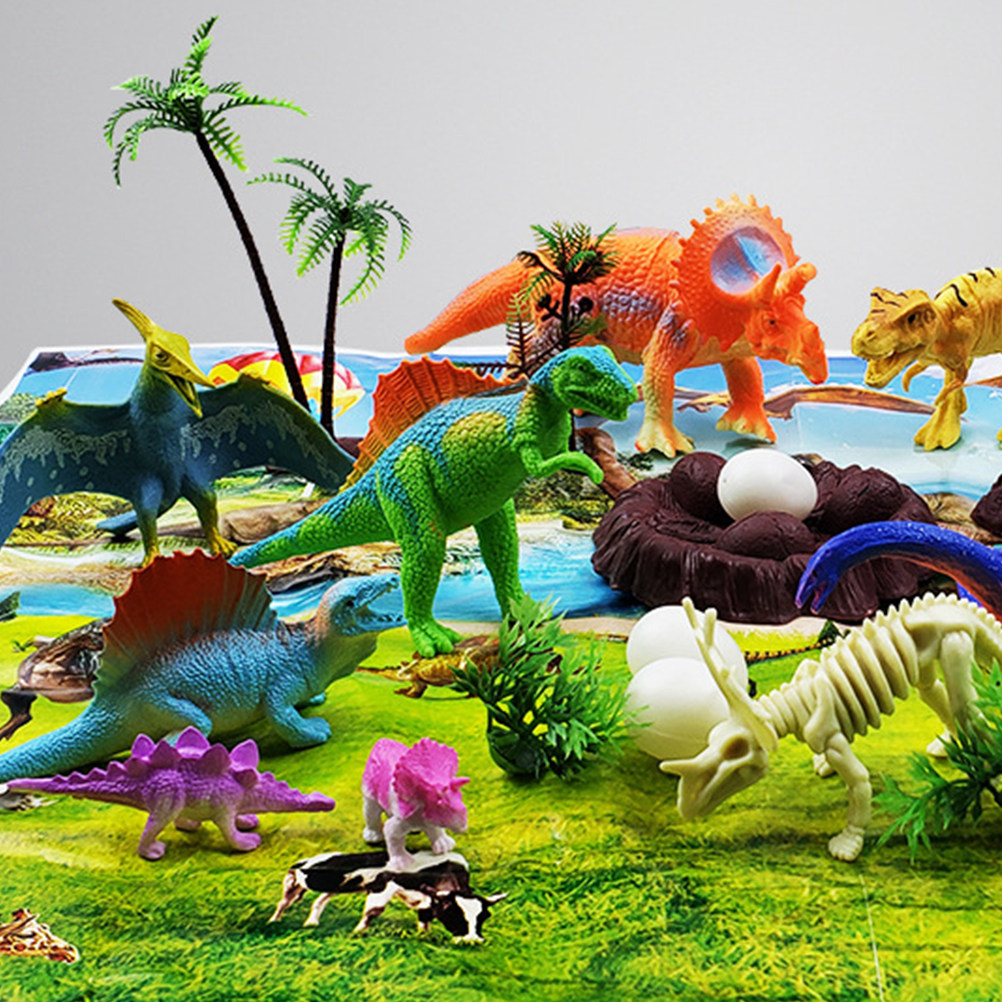 مجموعة بيض ديناصور بلاستيكية م - مراجعة Kids Toys Dinosaur وسعره
